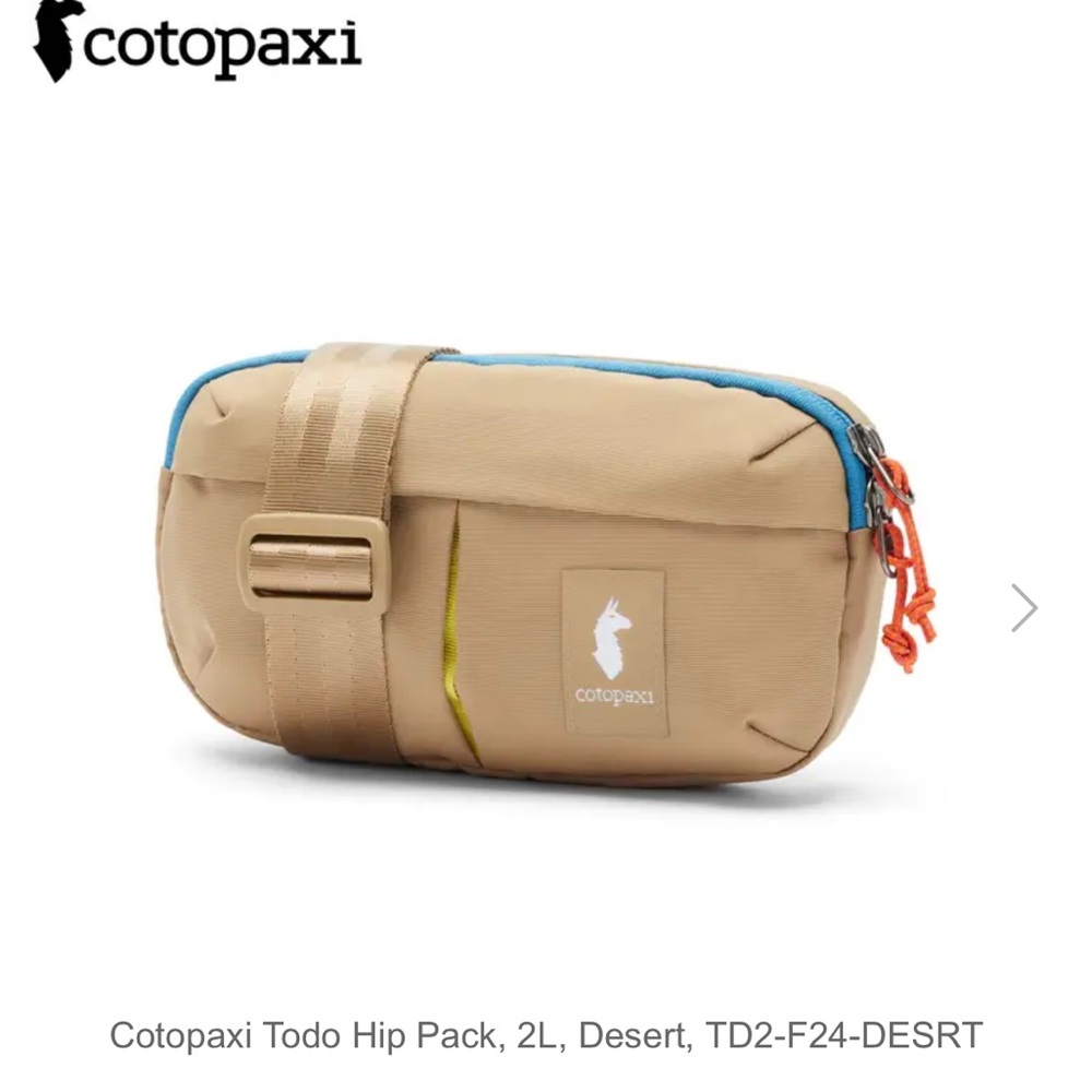 Cotopaxi Desert Hip Pack - Todo 2L -desert